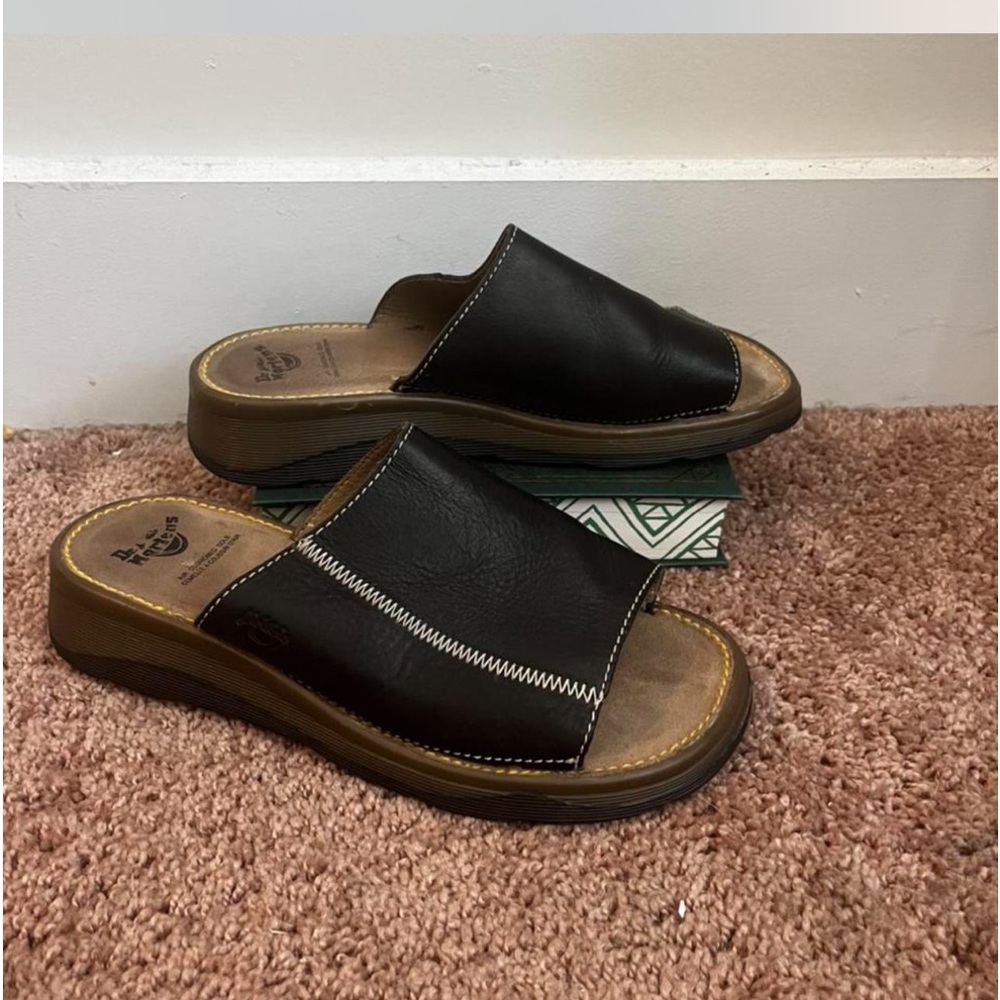 Vintage Made In England Dr. Martens Slides